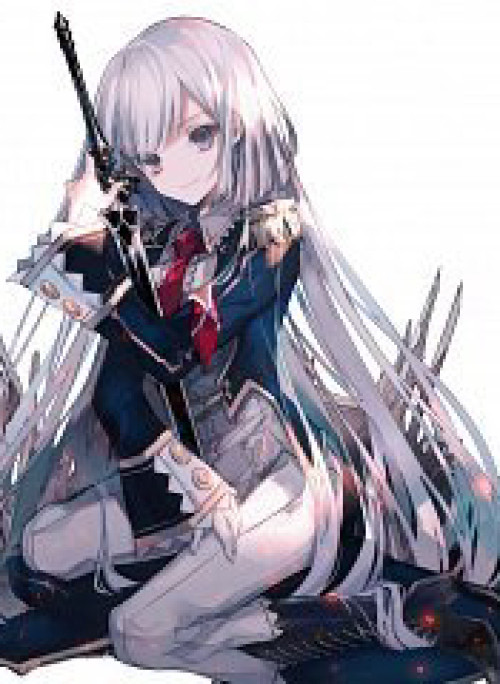 The Little Girl Raised By Death Hold The Sword Of Death Tight